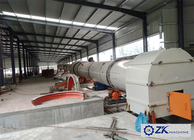 Latest company case about Fujian 100,000 m³a Sludge Expanded Aggregate Production Line