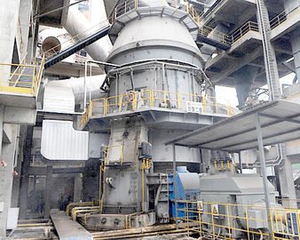Stable Running Vertical Cement Mill Compact Layout Low Dust Pollution supplier