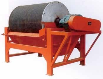 High Capacity Magnetic Separator Machine , Chromite Ore Magnetic Drum Separator supplier