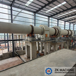 High Capacity Ceramic Rotary Kiln Plant 48-1000 T/D Convenient Maintenance supplier