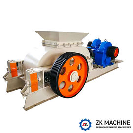 Double Toothed Roller Stone Crusher Machine 100T/H Large Production Capacity supplier