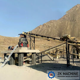 Large Capacity Aggregate Crushing Plant Machine For Infrastructure Construction supplier