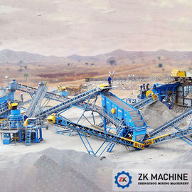 Large Capacity Aggregate Crushing Plant Machine For Infrastructure Construction supplier