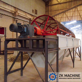 Sand Trommel Screen Compact Layout Vibrating Screen Machine supplier