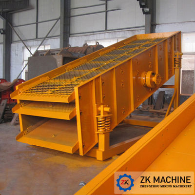 Compact Layout Vibrating Screen Machine , Vibro Screen Separator Gold Classifying supplier