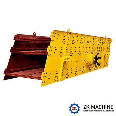 High Efficiency Linear Vibrating Screen Machine 150-1200 T/H For Ore Dressing supplier