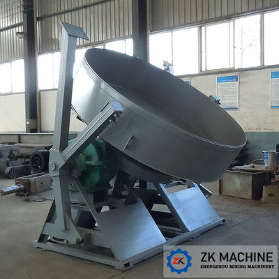 Customized 850mm Height Lime Dust Fly Ash Disc Pelletizer supplier
