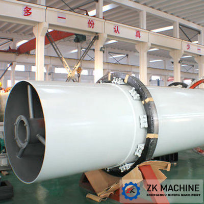 Iron Ore Industrial Rotary Dryer Drying Wet Metal Powder With CE ISO Certification supplier