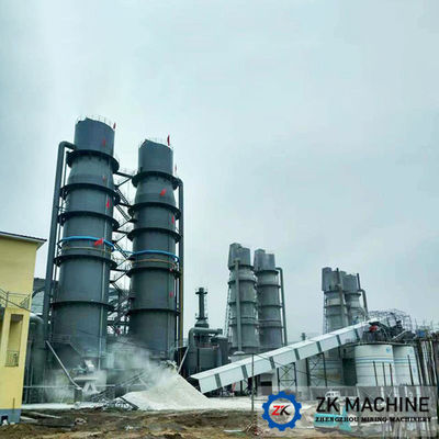 50-800tpd Vertical Shaft Kiln Limestone For Quicklime Calcination supplier