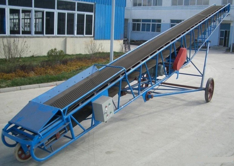 Mobile Concrete Belt Conveyor High Efficiency Strong Structure With