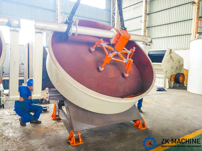 Energy Saving Fertilizer Disc Pelletizer , Disc Granulator Machine High Productivity
