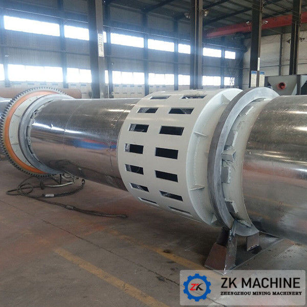 1-40 T/H Industrial Rotary Dryer , Limestone Material Rotary Drying Equipment supplier