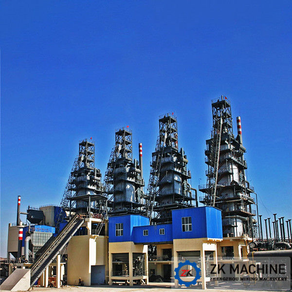 Quicklime Calcination Equipment , Vertical Lime Kiln Superior Performance supplier