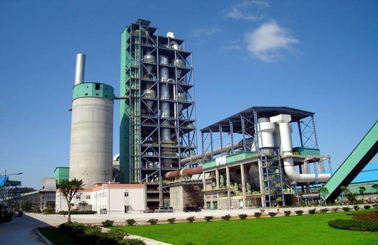 Dry Type Cement Manufacturing Plant Rotary Kilns ISO CE Certificated