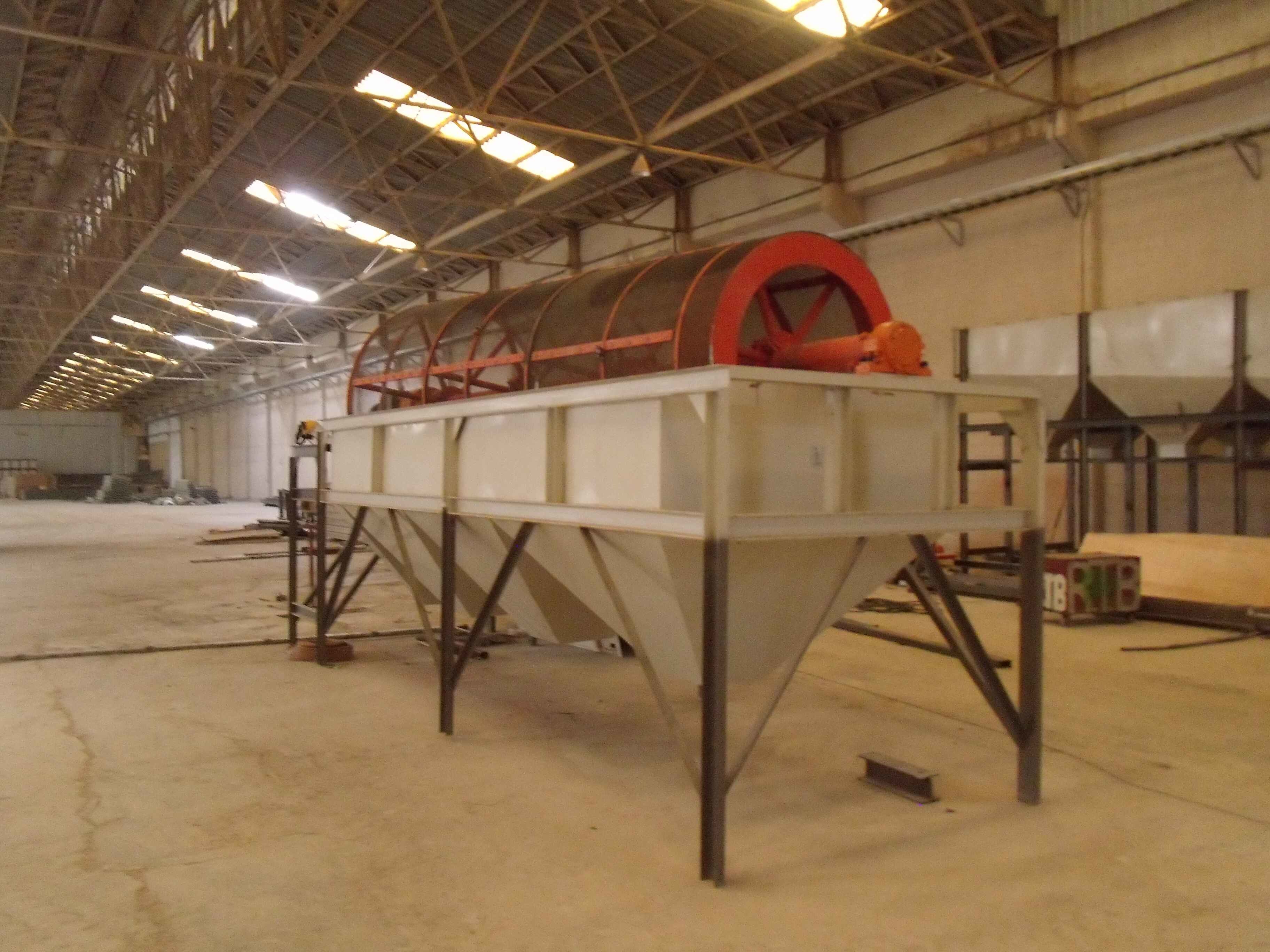Powder Rotary Drum Sieve Large Process Volume High Screening Efficiency