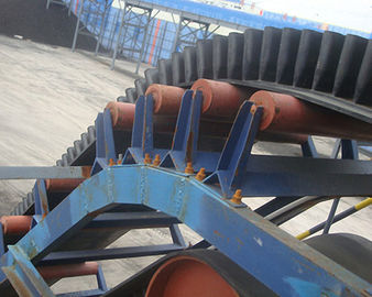 DJ Corrugated Sidewall Conveying Equipment Inclined Belt Conveyor For Bulk Material