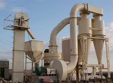 1-40 T/H Industrial Production Line , Heavy Calcium Carbonate Powder Grinding Plant