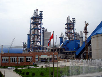 180-3000 T/D Cement Production Line , Cement Rotary Kiln Plant Energy Saving