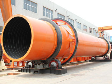 Industrial Small Rotary Dryer Energy Saving High Running Rate Long Service Life