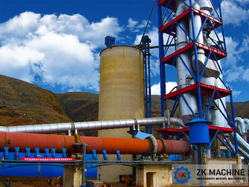 Large Capacity Cement Production Line 100TPD To 3000TPD Long Service Life