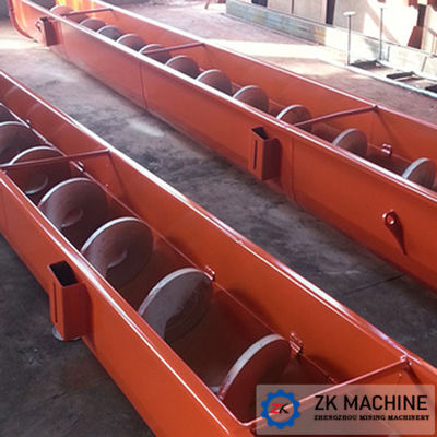 Stainless Steel Conveying Equipment , Spiral Screw Conveyor For Mining Process