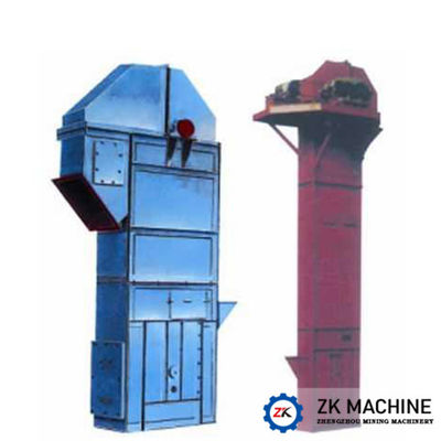 Mining Ore Conveying Equipment , Industrial Bucket Elevators For Cement Plant