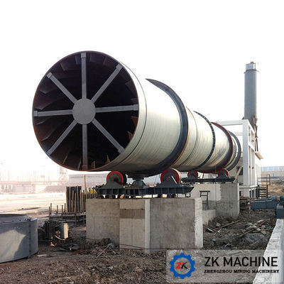 Industrial Drum Rotary Dryer High Beneficiation Efficient Low Power Consumption