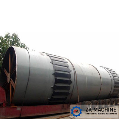 Small Fly Ash Industrial Rotary Dryer , Three Cylinder Rotating Drum Dryer