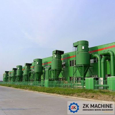 Big Flow Industrial Cyclone Dust Collector High Cleaning Efficiency