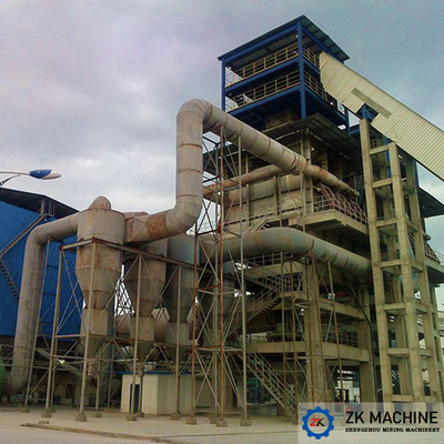380V Activated Lime Rotary Kiln Easy Maintenance And Low Pollution
