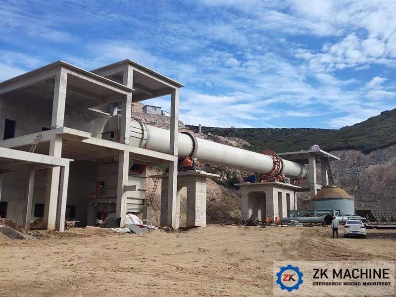Advanced Preheater-Rotary Kiln-Vertical Cooler Energy-Saving Process Quick Lime Plant Project
