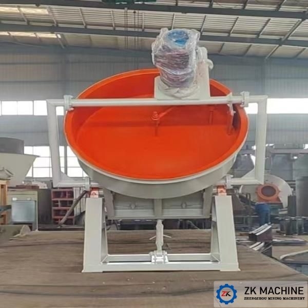 Customized Color Design Clay Disc Pelletizer With Rotating Speed 12-24 R/min
