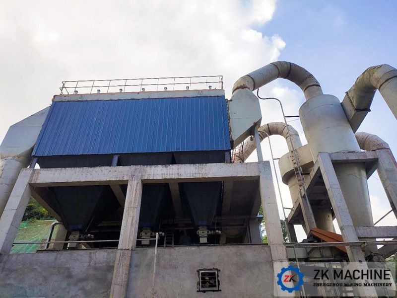 Industrial Online Pulse Jet Bag Filter Machine for Cement Plant