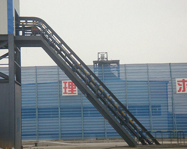 DJ Corrugated Sidewall Conveying Equipment Inclined Belt Conveyor For Bulk Material