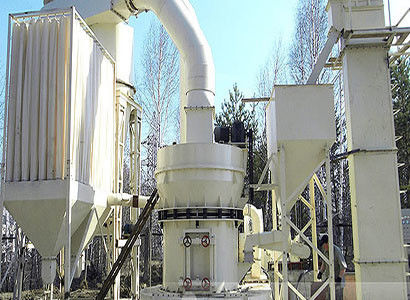 1-40 T/H Industrial Production Line , Heavy Calcium Carbonate Powder Grinding Plant
