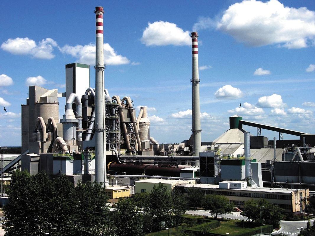 180-3000 T/D Cement Production Line , Cement Rotary Kiln Plant Energy Saving