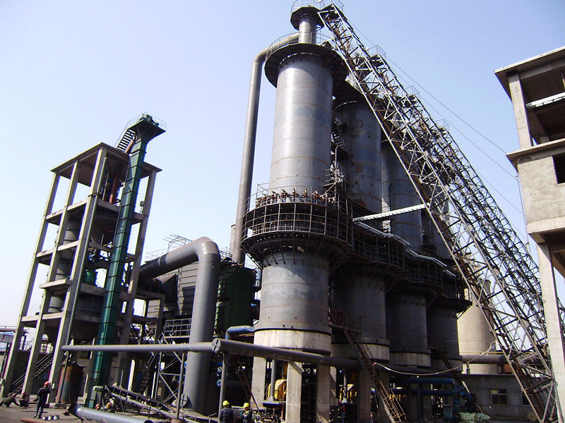 Energy Saving Active Lime Production Line , Vertical Shaft Kiln Small Production Line