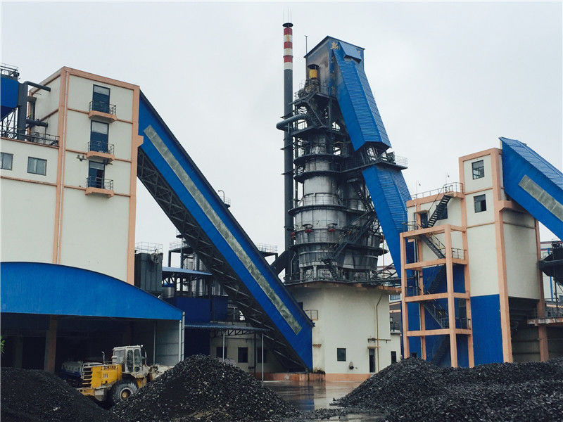 Energy Saving Active Lime Production Line , Vertical Shaft Kiln Small Production Line