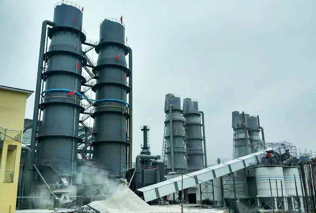 Low Investment Active Lime Production Line Limestone Shaft Kiln Furnace