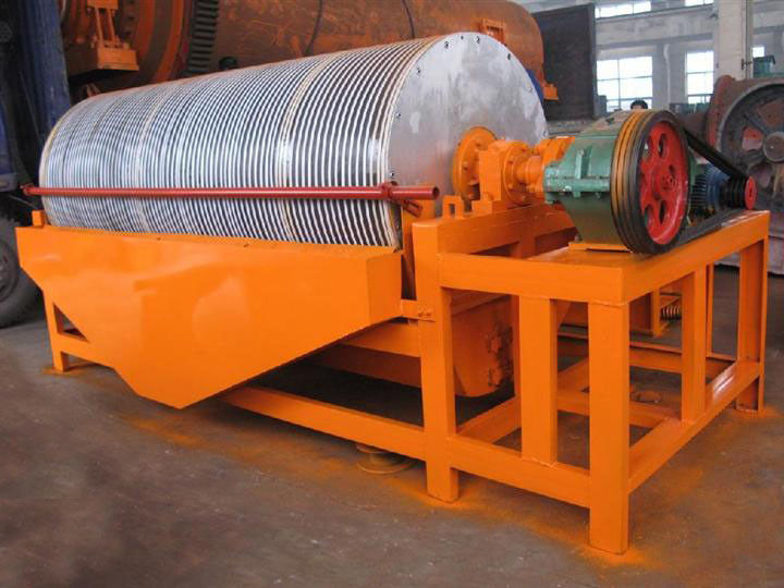 Low Noise Dry Magnetic Separator Machine Ore River Sand Gold Fluorite Beneficiation Plant