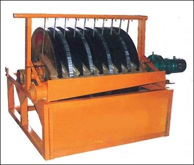 High Capacity Magnetic Separator Machine , Chromite Ore Magnetic Drum Separator