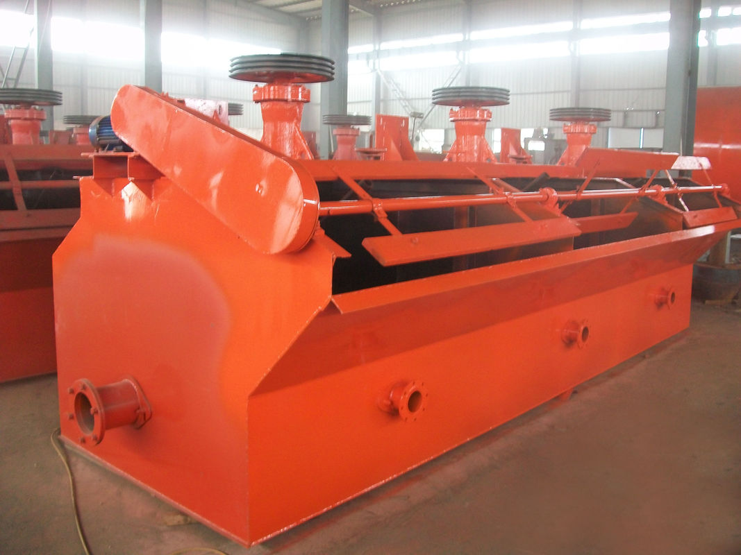 Copper Ore Froth Flotation Machine High Efficiency Long Service Life
