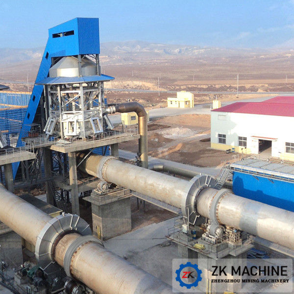 Large Scale Active Lime Calcination Equipment , Vertical Lime Kiln 50-500TPD