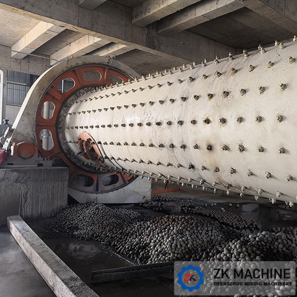 Zirconia Ball Mill Grinder Space Saving Multifunctional For Iron Ore Cement Plant