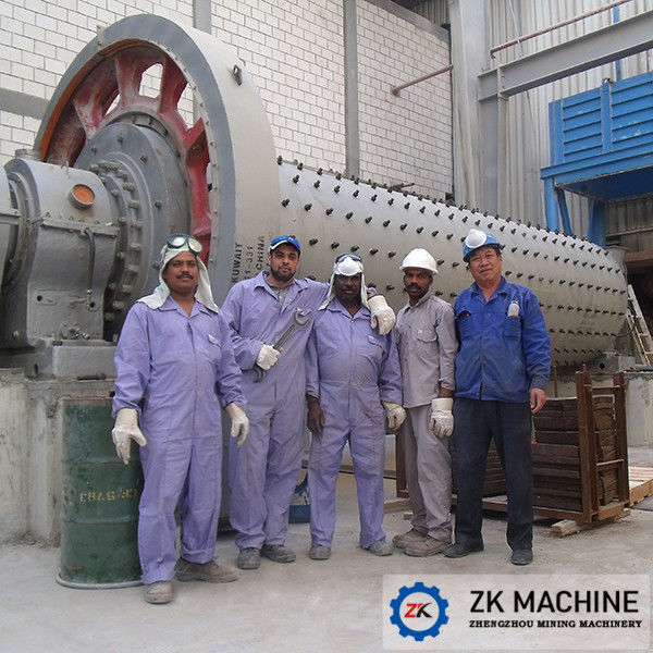 Zirconia Ball Mill Grinder Space Saving Multifunctional For Iron Ore Cement Plant