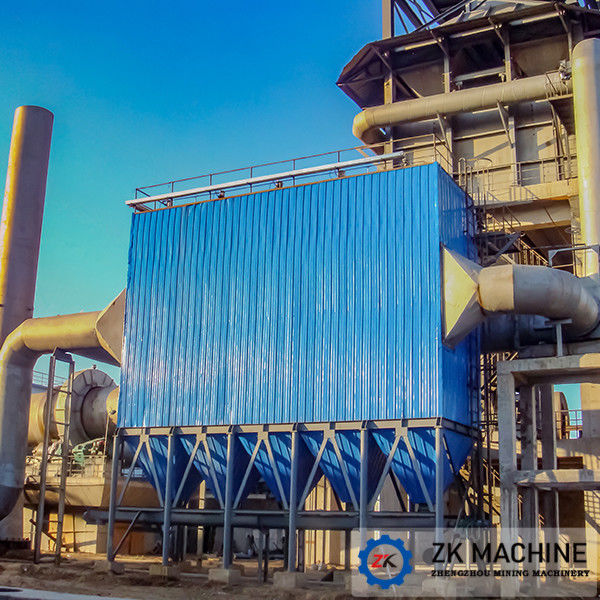 Cement Filtration 935m3 67300m3/H Pulse Jet Bag Filter