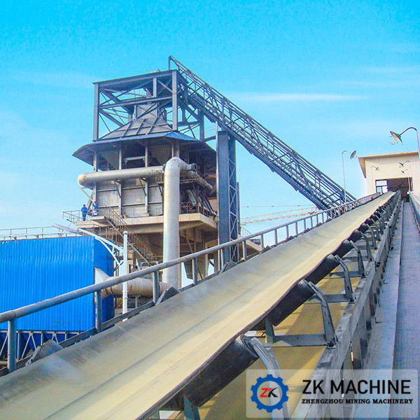 Industrial Gravel Belt Conveyor 30-480T/H Reliable Operation