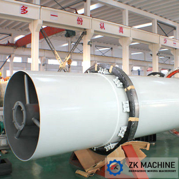 Iron Ore Industrial Rotary Dryer Drying Wet Metal Powder With CE ISO Certification
