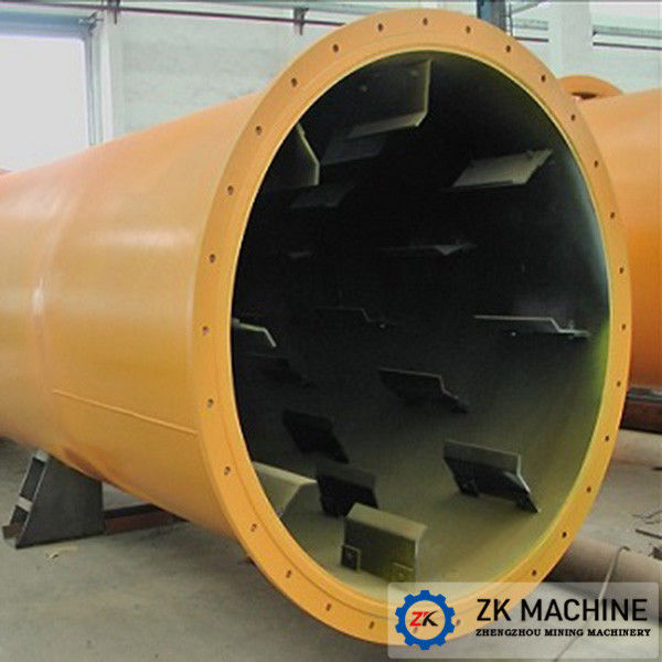 Iron Ore Industrial Rotary Dryer Drying Wet Metal Powder With CE ISO Certification