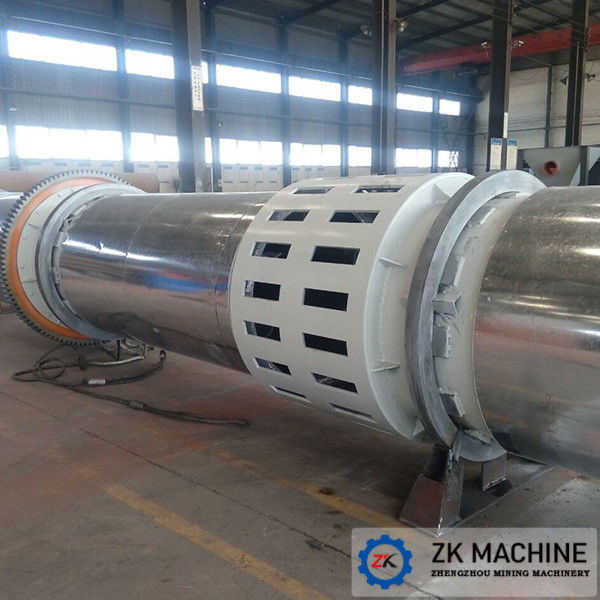 Capacity Drum Coal Sime Rotary Dryer Machine 30-60 Mins Drying Time 1.5m - 4m Diameter